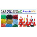 Materiais de grânulos de PVC para cone de tráfego rodoviário